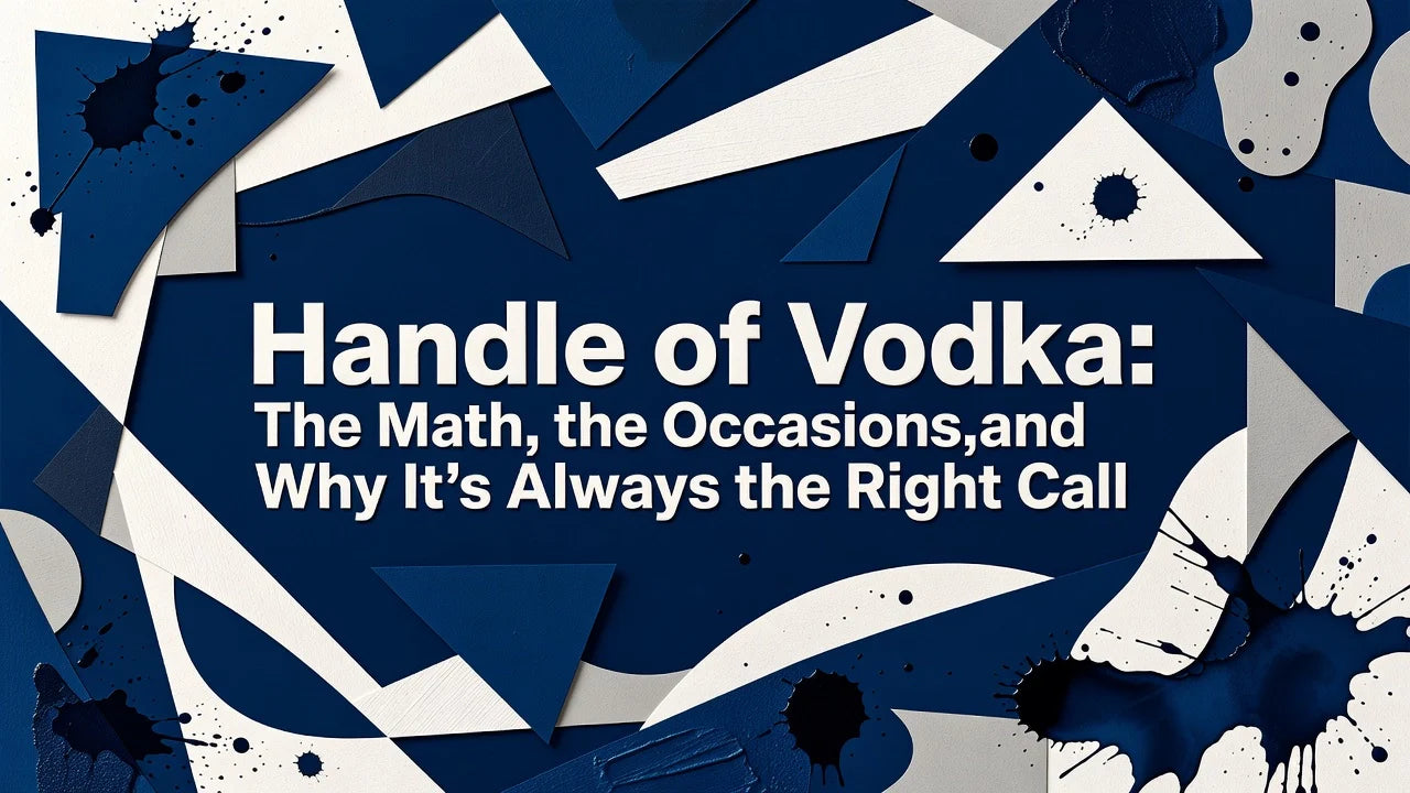 Professional header image for list-based article: Handle of Vodka: The Math, the Occasions, and Why It's Al...