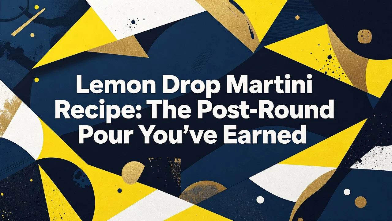 Professional header image for step-by-step guide: Lemon Drop Martini Recipe: The Post-Round Pour You've Earned